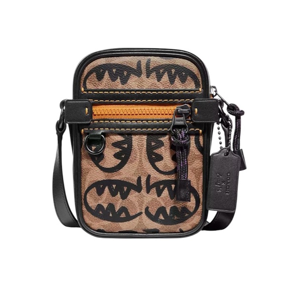 Coach Dylan 10 In Signature Canvas With Rexy By Guang Yu NWT - Picture 1 of 4